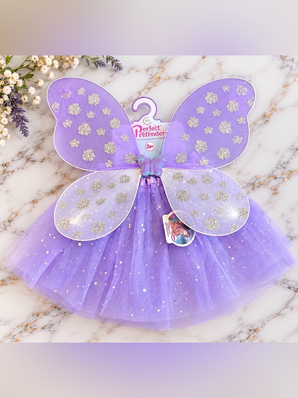 Misco Kids Perfect Pretender Dress-Up Butterfly Fairy Wings Costume